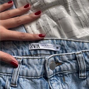 Zara Women's Denim Blue Jeans